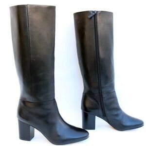 TALBOTS tall black boots size 11